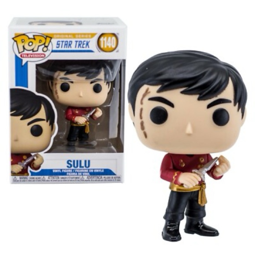 STAR TREK SULU • ORIGINAL SERIES • SULU IN MIRROR MIRROR OUTFIT • FUNKO POP! TV